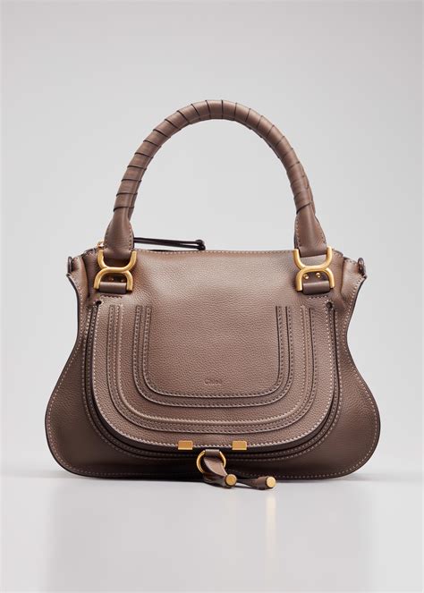 chloe marcie medium vs large|chloe marcie medium satchel bag.